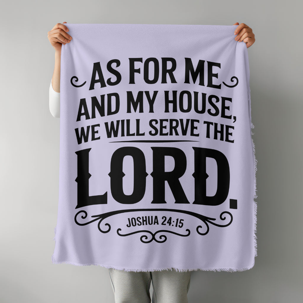 As for me and my house we will serve the Lord SVG