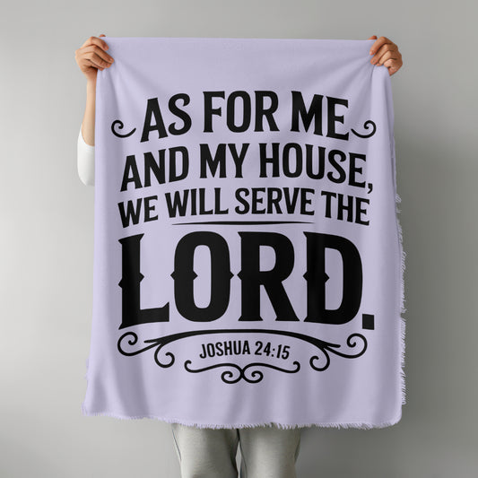 As for me and my house we will serve the Lord SVG