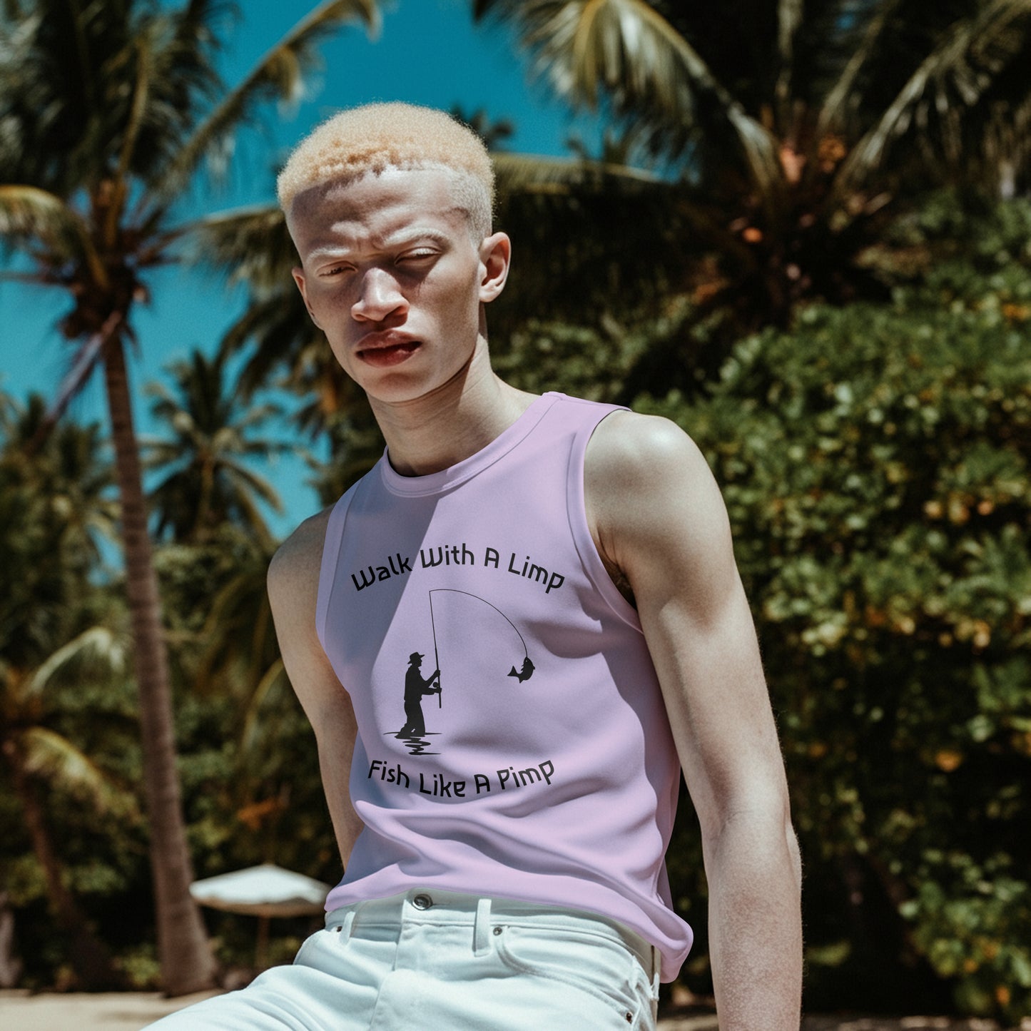 sarcastic fisherman svg with trout and rod

