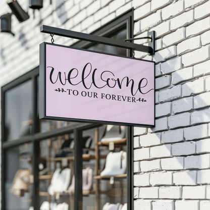 wedding sign cricut file