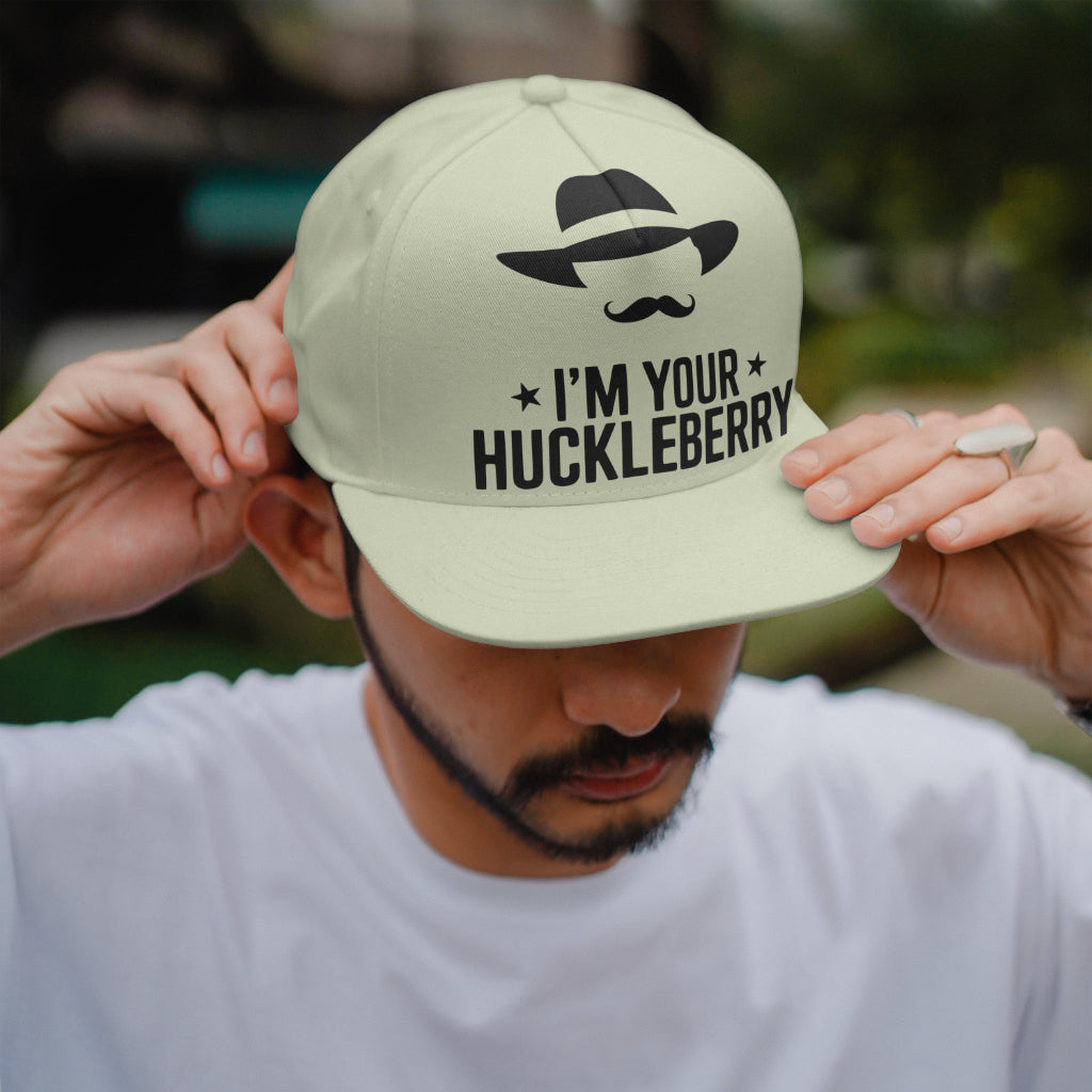 Bold silhouette PNG of cowboy with curled mustache