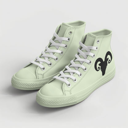 black ram head zodiac symbol