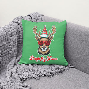 Reindeer design with holiday text for Christmas DIY projects







