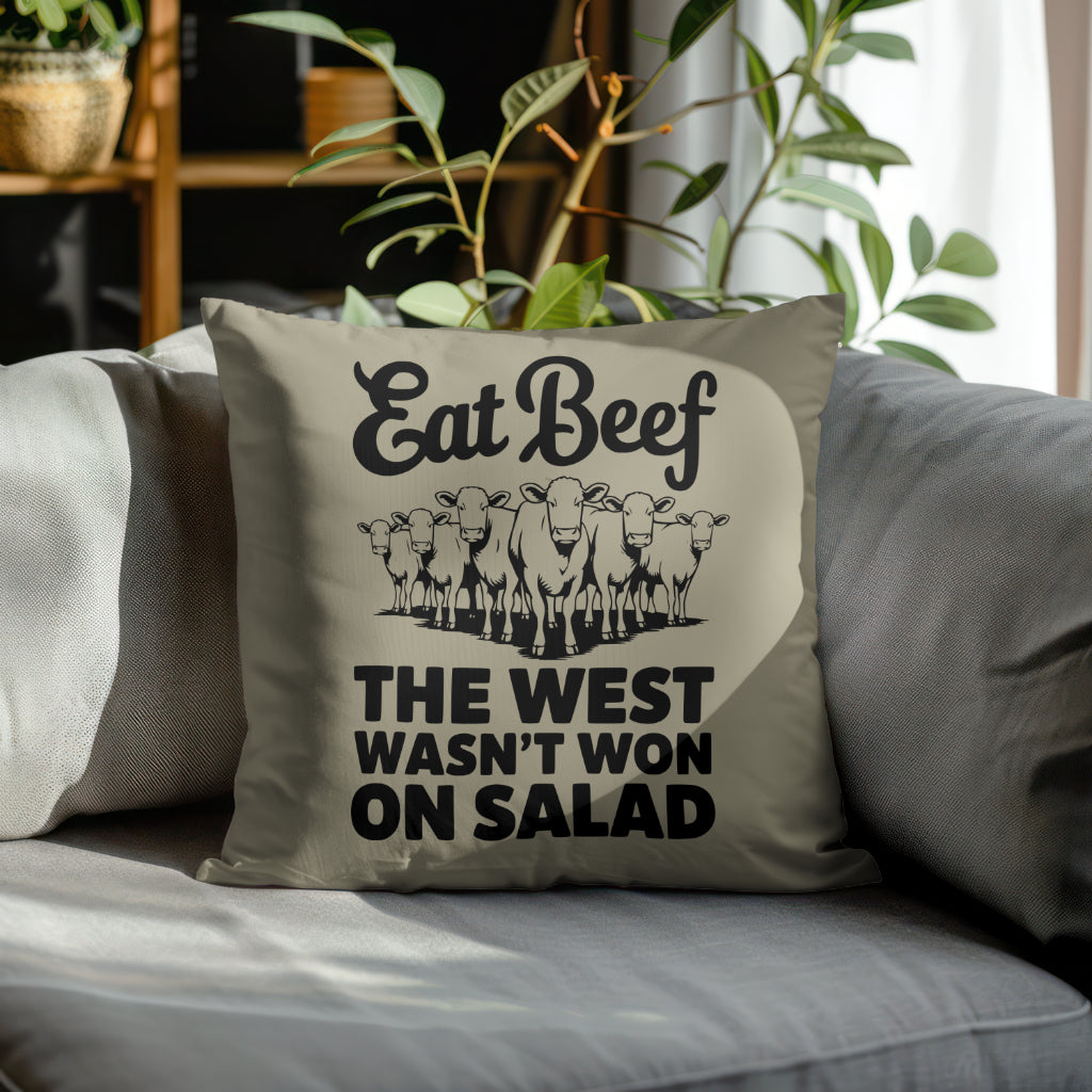 Funny Western cattle ranch SVG with angry cow silhouettes
