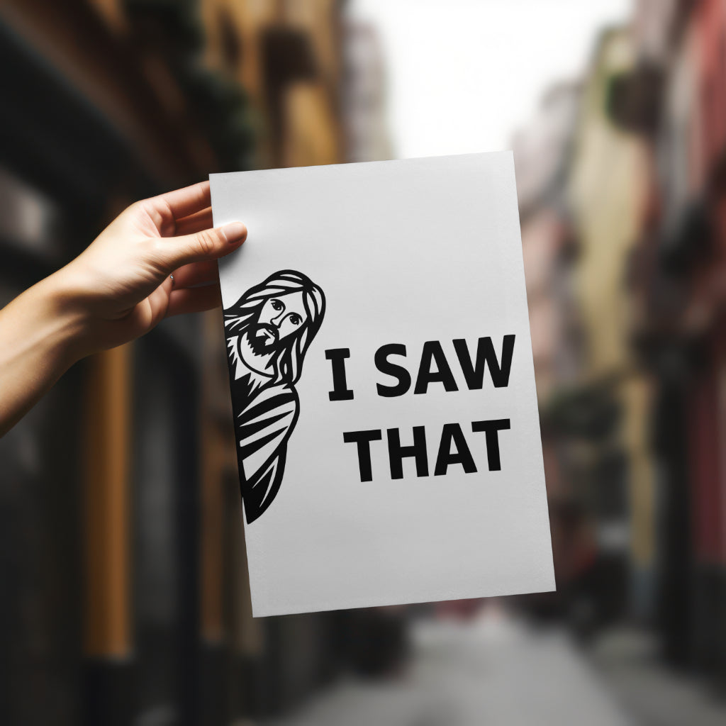 Funny Christian SVG with transparent background