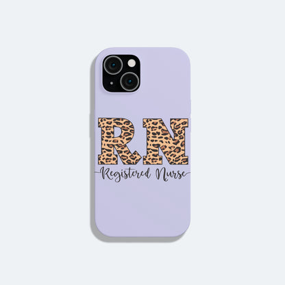 nurse svg leopard print