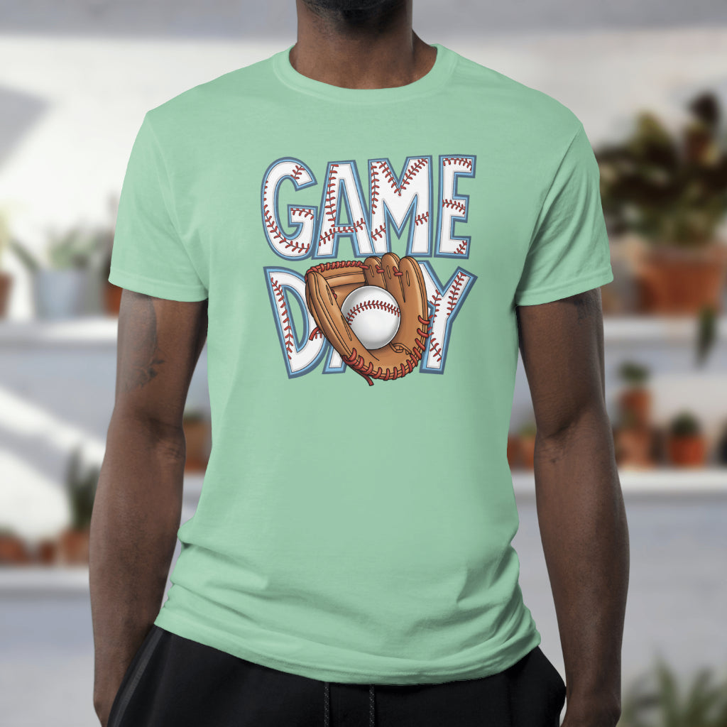 Game Day baseball PNG transparent design for Cricut and printing
