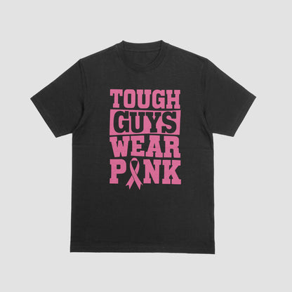 High-resolution Tough Guys Wear Pink PNG for t-shirts and decals
