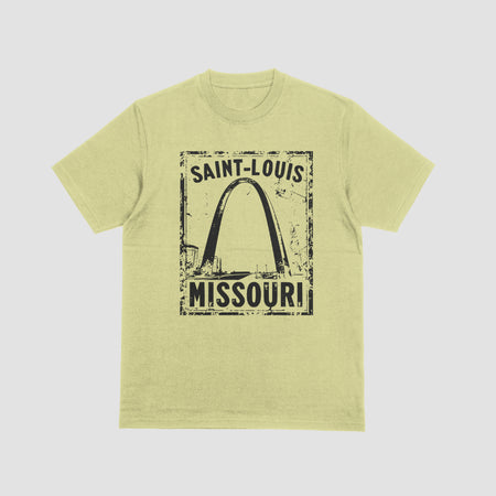 Gateway Arch in Saint Louis silhouette for DIY projects







