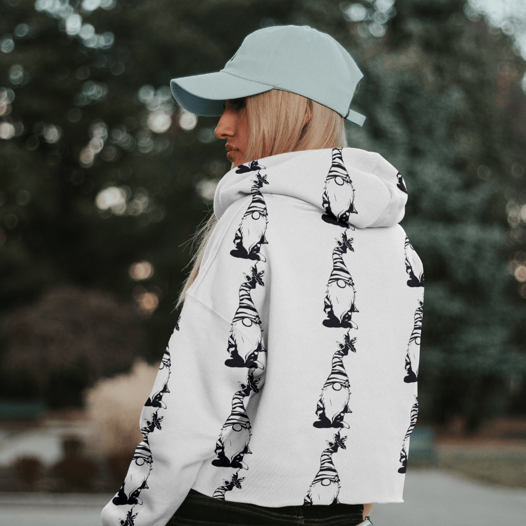 "High-Quality Gnome and Butterfly Pattern for Textiles and Art"