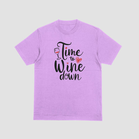 "Elegant cursive font art with wine theme and playful red accents."