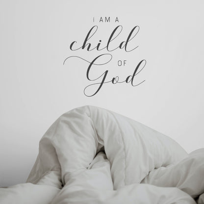 "Printable 'I Am a Child of God' Art in Multiple Sizes"
