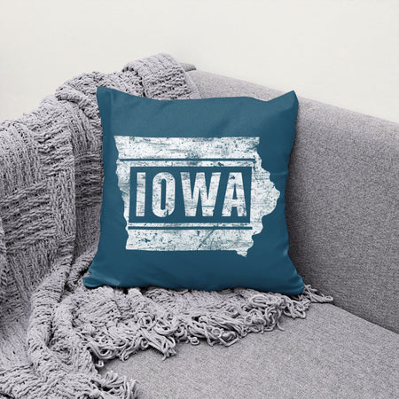 Blue and white Iowa state graphic JPEG
