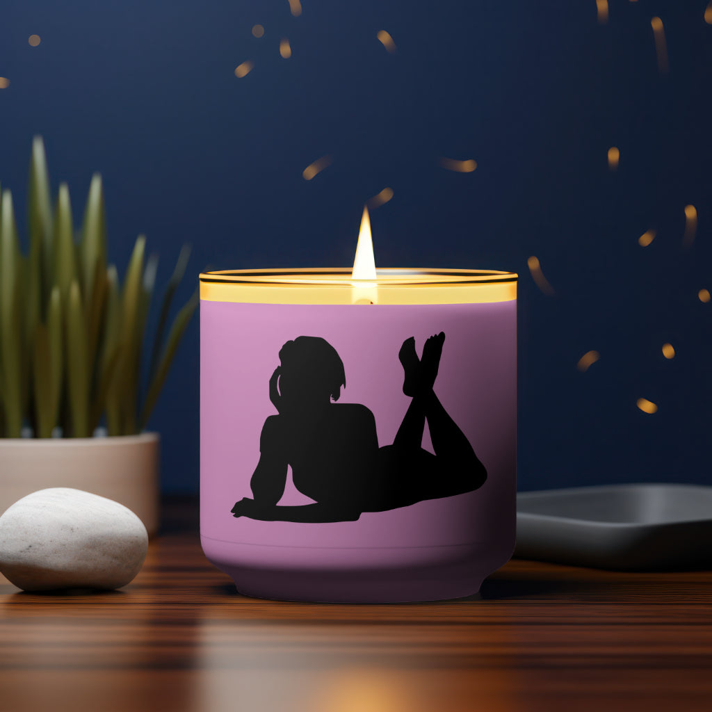 "Artistic Nude Woman Silhouette SVG for T-Shirts and Posters"