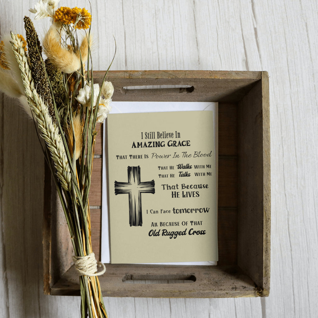"Motivational Graphic about Jesus with Classic Hymn Quotes"