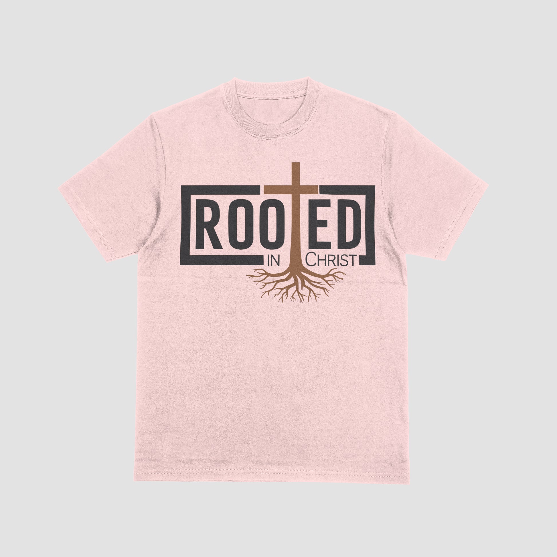 rooted in christ bible verse design