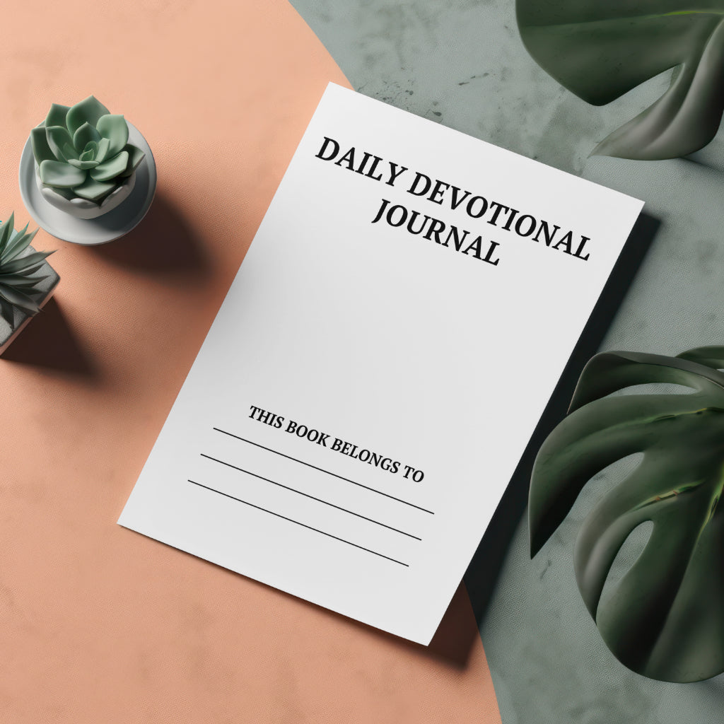 Women’s daily devotional journal for prayer & Bible study
