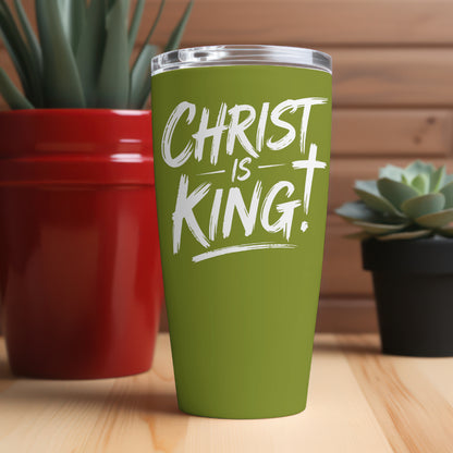 Worship T-shirt SVG design featuring Christ Is King quote