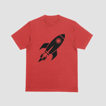 Space ship SVG in black vector style for digital downloads
