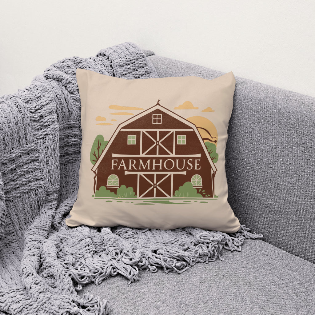 Charming Rustic Barn Illustration JPEG