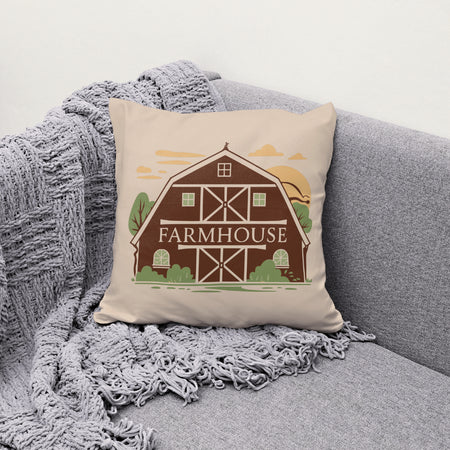 Charming Rustic Barn Illustration JPEG