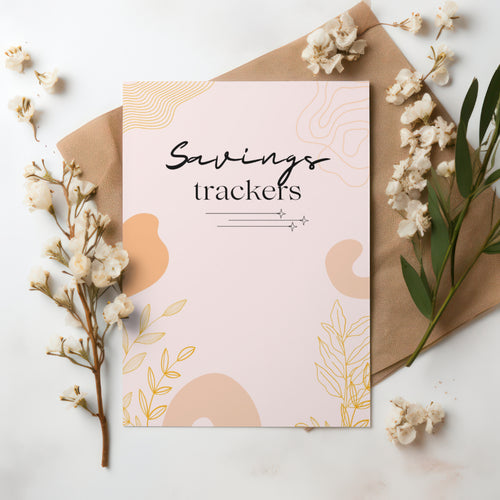 Printable Savings Tracker Bundle: PDF