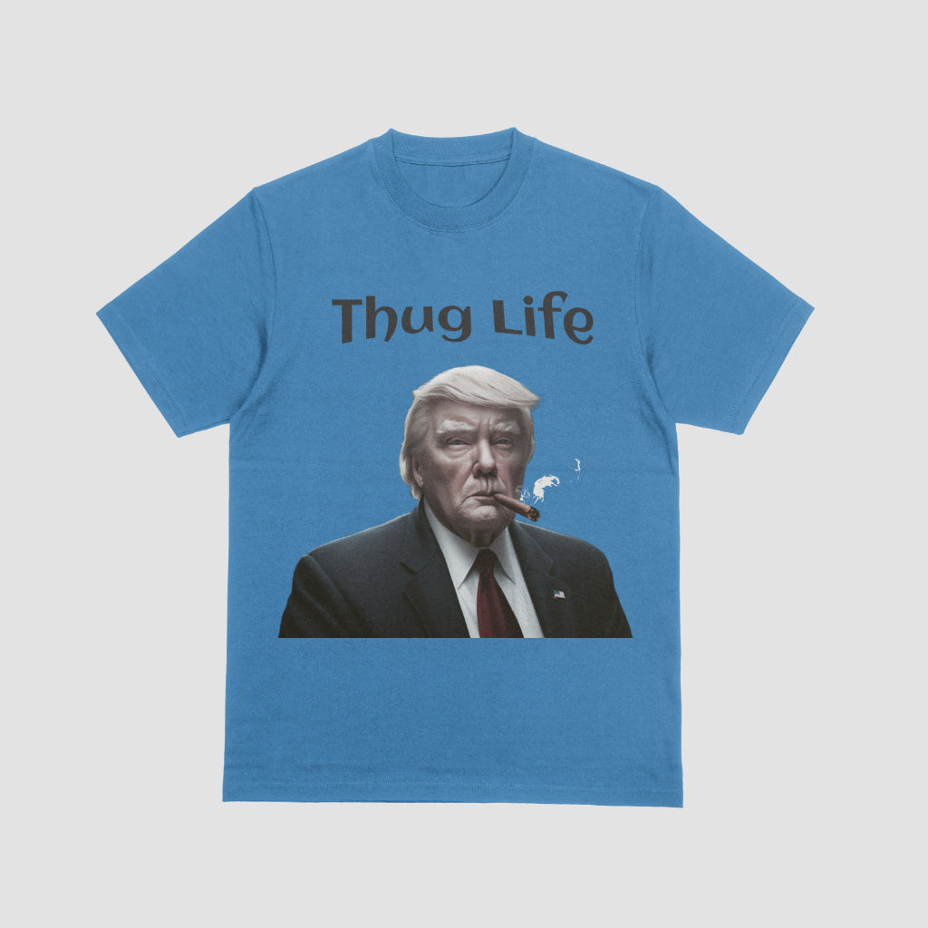 High-quality image featuring Trump in his signature attire exuding power and confidence.