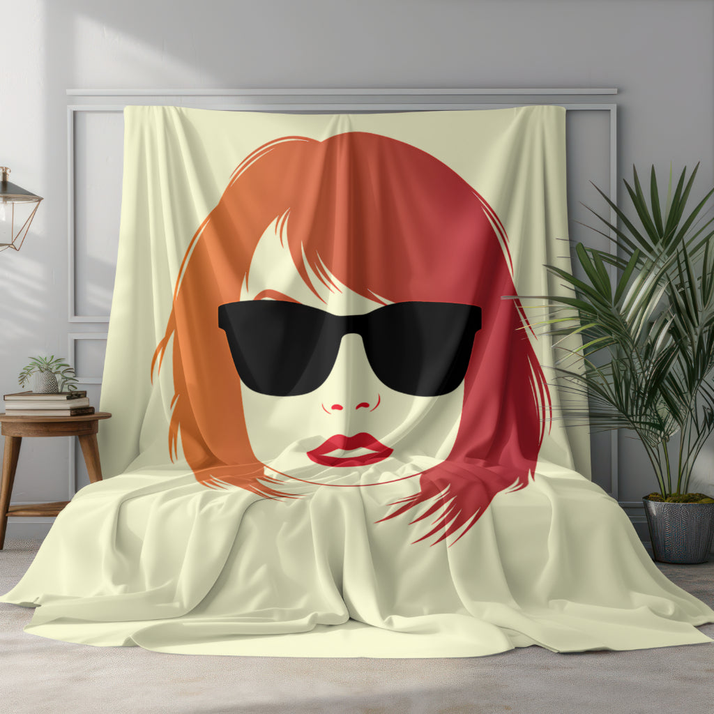 Swiftie fan art PNG featuring Taylor’s iconic bold red lips
