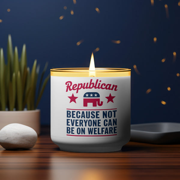 "Conservative Republican Political Statement Design"