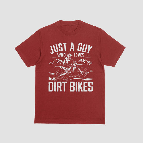 "Dirt Biking Passion Illustration for Apparel and Decor"