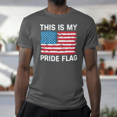 "Patriotic American Flag Design for Conservatives"