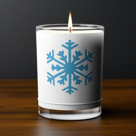 "Customizable Color Snowflake Design SVG"