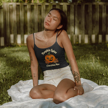 Pumpkin and cinnamon seasonal design for apparel PNG







