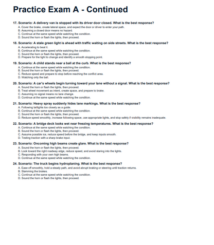 CDL General Knowledge Study Guide PDF | 100-Page Workbook