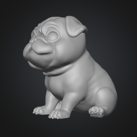 dog 3d printable 3d file download