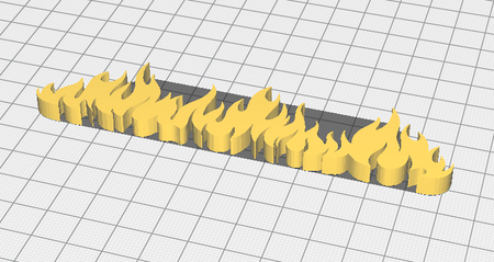 "Detailed 'Eternal Flames' STL design for 3D printing enthusiasts."