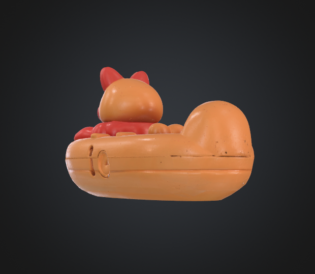 Cartoon dog boat 3D printable file