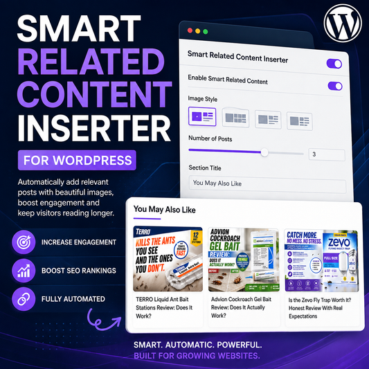 Smart Related Content Inserter for WordPress