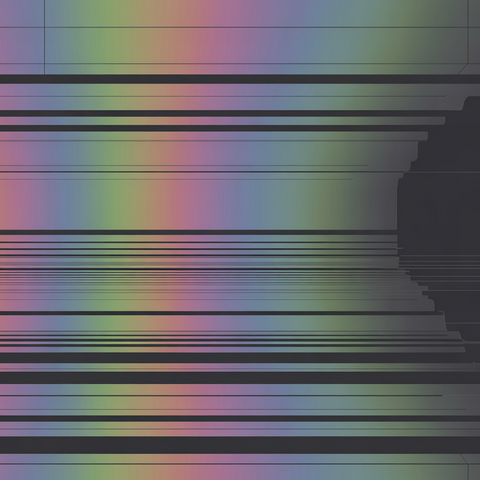 Creepy Glitch Face RGB Distortion – 6s Digital Horror Stock Video