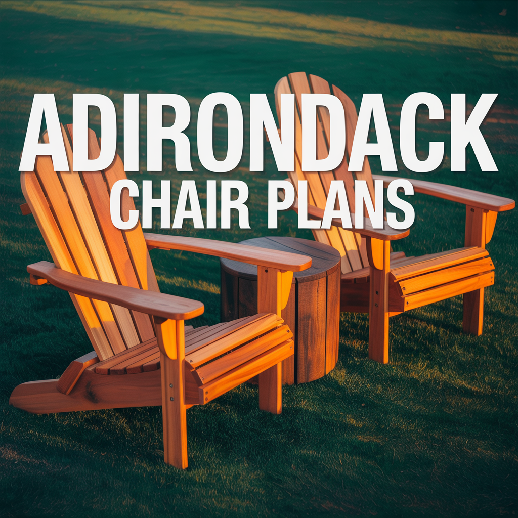 DIY Adirondack chair side frame assembly diagram showing back leg, front leg, and seat support angles