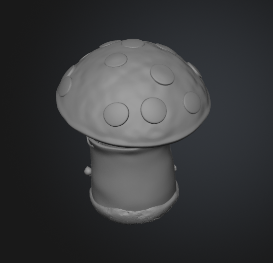 Fantasy mushroom house STL