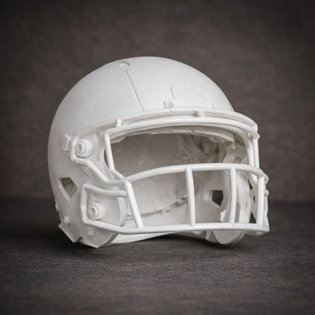 Football Helmet 3D Print Model – STL GLB OBJ Files