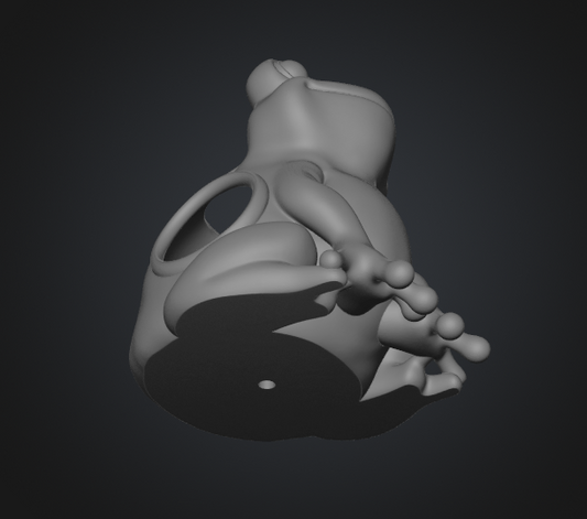 Frog planter 3D model download