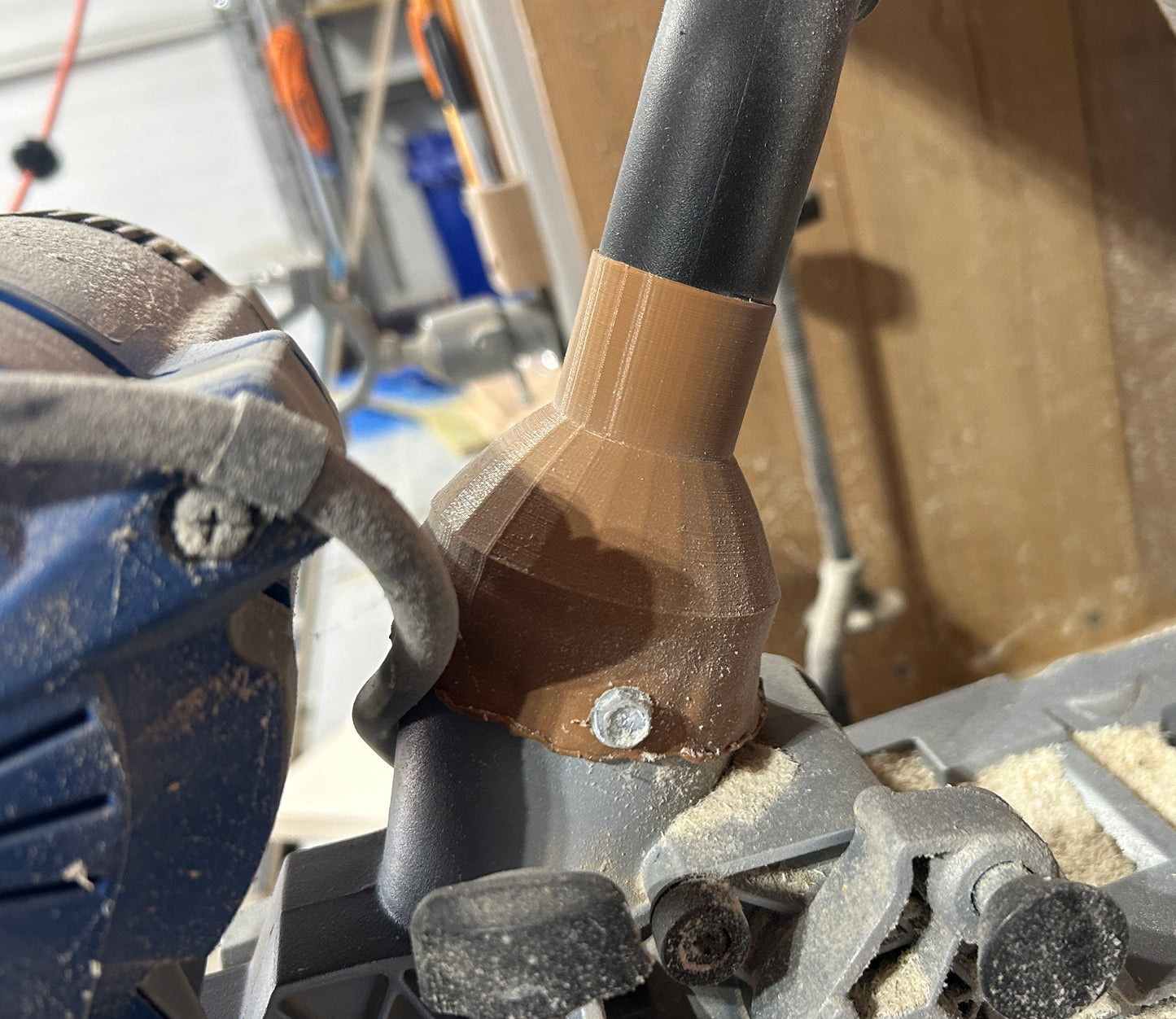 Kobalt Chop Saw to Shop Vac Adapter - 3D File: STL & GCODE