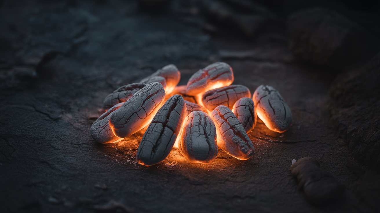 Glowing Fire Embers Cinematic Effect – 6s MP4 Stock Video