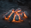 Glowing Fire Embers Cinematic Effect – 6s MP4 Stock Video
