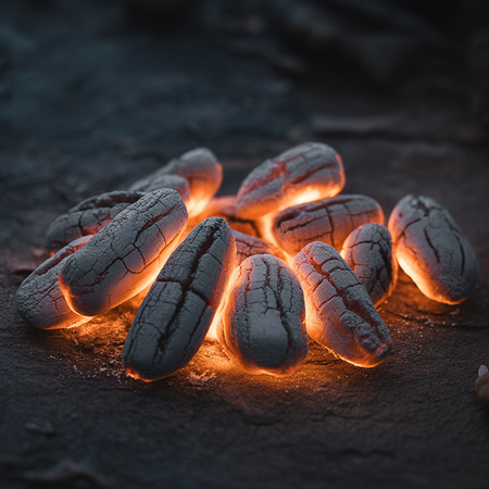 Glowing Fire Embers Cinematic Effect – 6s MP4 Stock Video