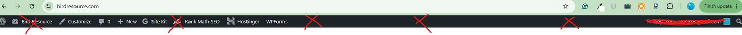 Hide WordPress admin bar for logged-in users