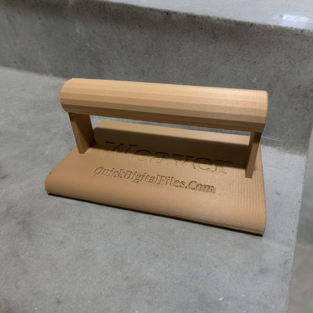 3D Printable Concrete Curb Edger: STL & GCODE