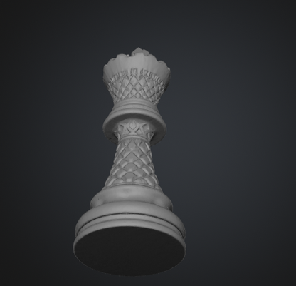 King chess piece STL file